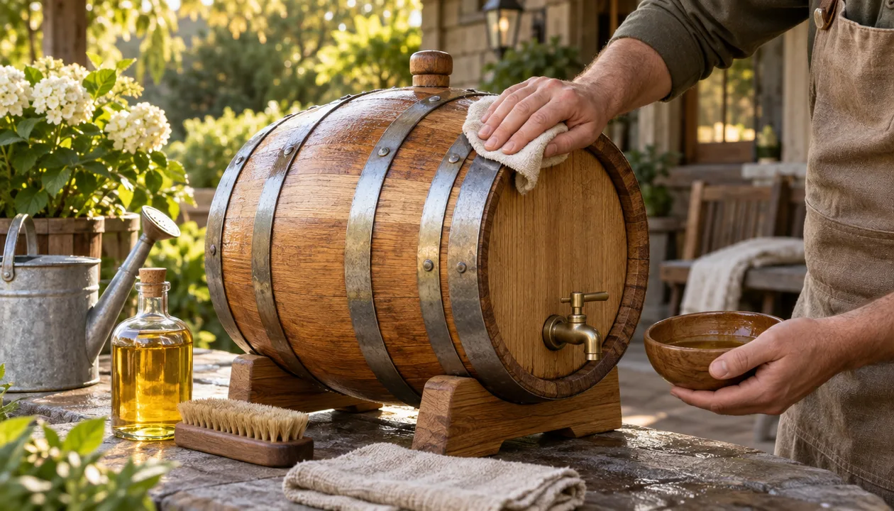 Уход: как сохранить бочку на годы