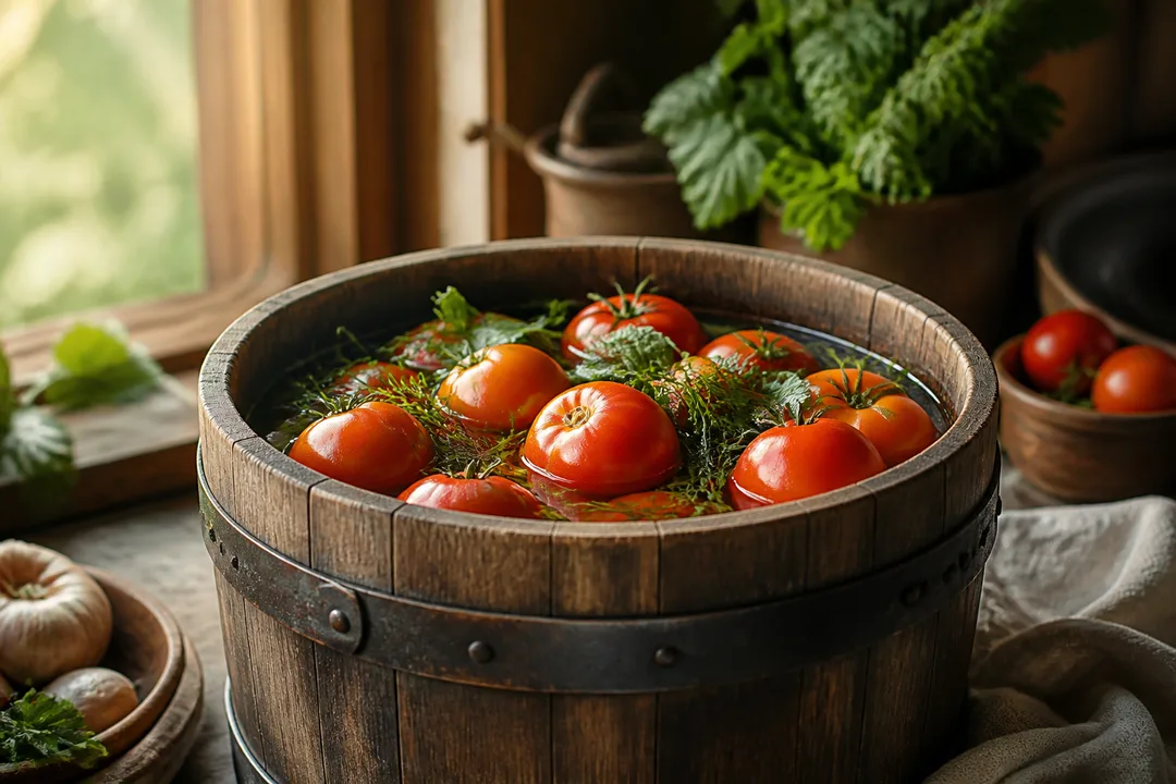 Почему помидоры в дубовой бочке получаются особенными: вкус, который не повторить в банке