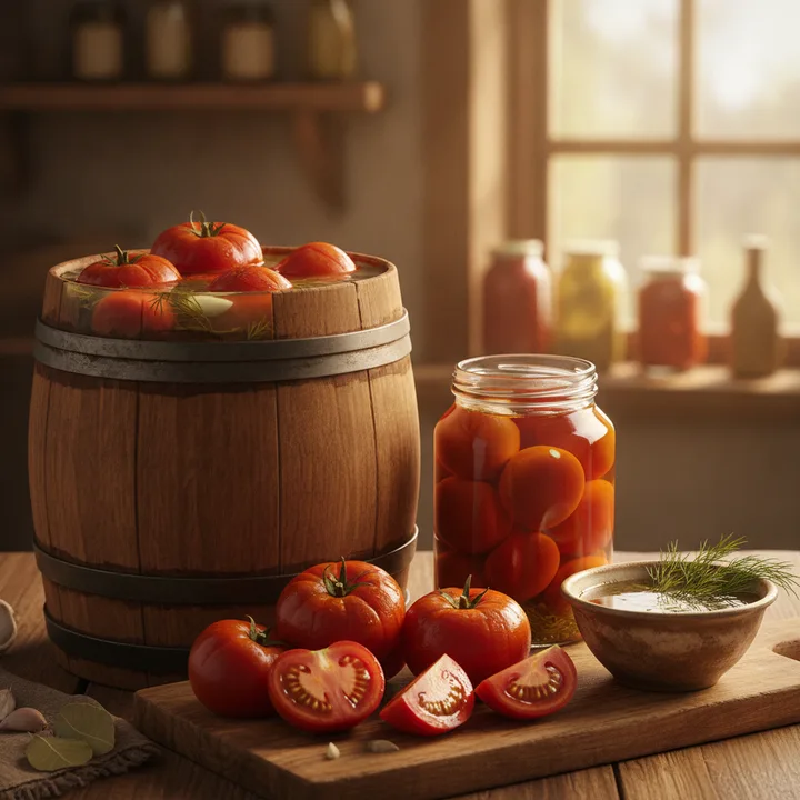 Почему помидоры «как в бочке» вкуснее обычных солений